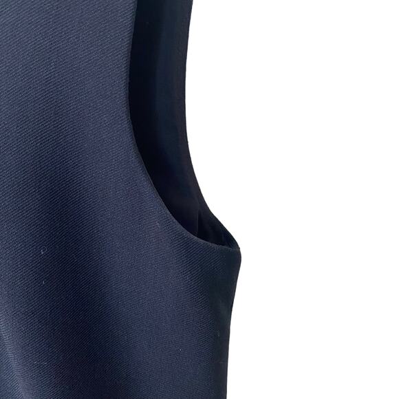 TORY BURCH Black Fremont Shift Cocktail  Dress Size 0 Style 41107 - Picture 5 of 12